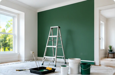 Painting equipment and setup