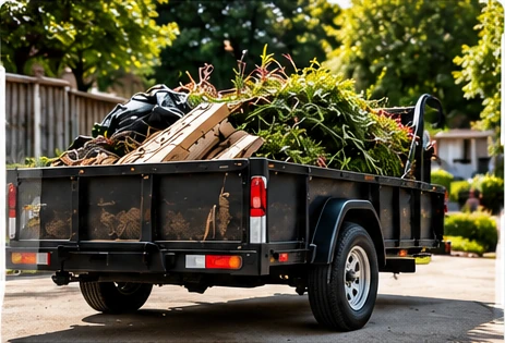 Junk & yard waste equipment and setup